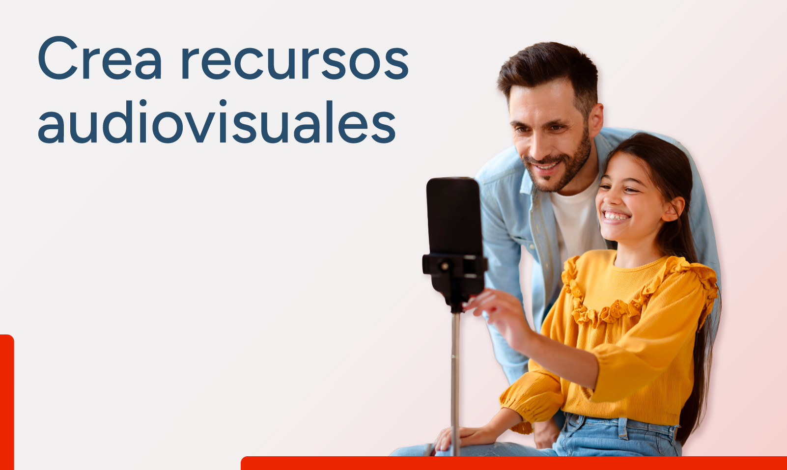 Crea recursos audiovisuales