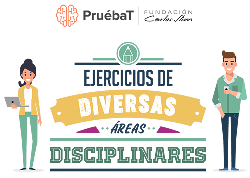 Ejercicios de diversa áreas disciplinariasPruébaT