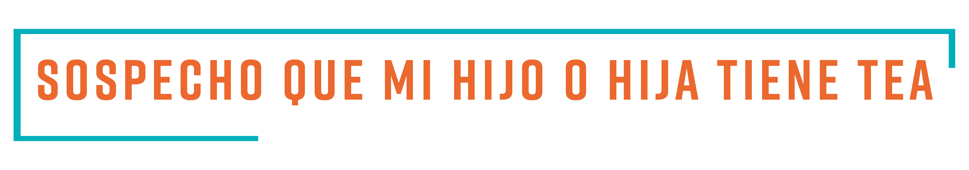 Sospecho que mi hijo o hija tiene TEA